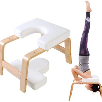 Yoga Headstand Inversion Bench – Fitness Training Equipment for Home Gym